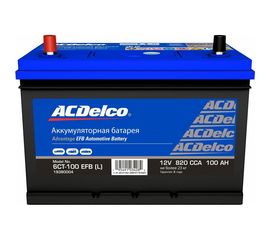 Аккумулятор ACDelco Asia AT EFB A 100-З-L прямая полярность 19380004 