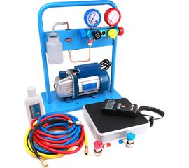 Комплект для заправки кондиционеров ОДА Сервис compact с функцией заправки масла AC-3014 