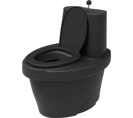 Торфяной туалет Rostok черный 206.1000.899.0 