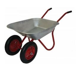 Садовая двухколесная тачка c пневматическим колесом Tsunami D0KB8WB120D0000 