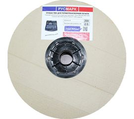 ПВХ трубка для печати Русмарк 2,5мм белая. 200м/уп ТВ502520 