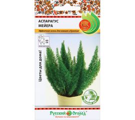 Семена РУССКИЙ ОГОРОД Цветы Аспарагус Мейера 3 шт. 731153 