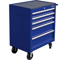 Инструментальная тележка на колесах СТАНКОИМПОРТ 5 ящиков, синяя BTD-271051CIS 