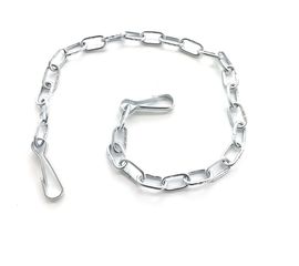 Цепочка с карабинами для фиксации крышки инструментального ящика DAKEN оцинкованная 89545K 