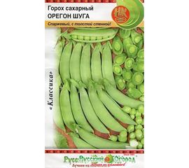 Семена РУССКИЙ ОГОРОД Горох сахарный Орегон Шуга 20 г Ф16019 