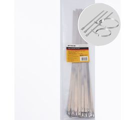 Стальной хомут STEKKER SSCTE79-400 7.9х400мм, нагрузка 120кг 32802 