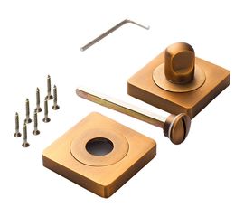 Квадратная завертка к ручкам RENZ кофе INBK 02 CF 