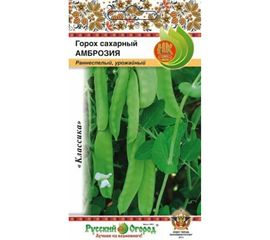 Семена РУССКИЙ ОГОРОД Горох сахарный Амброзия 10 г 306004 