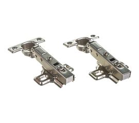 Полунакладная минипетля Lemax prof clip-on с доводчиком, 26 мм 2 шт. 2pcs-M310-Half 