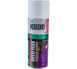 Краска для декоративных работ KUDO DECO FLEX жидкая резина, белая 11600331 