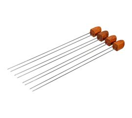 Набор двойных шампуров BOYSCOUT 38 см, 4 шт. 61052 