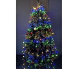 Гирлянда ЭРА ENIN 2NM LED-Дождик, 10 нитей, 2 метра, мультиколор, 220V 60/1440 Б0047966 