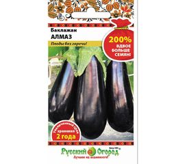 Семена РУССКИЙ ОГОРОД Баклажан Алмаз 0.6 г 414902 