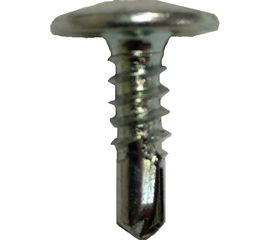 Самонарезающий винт со сверловым концом Grabber PH2 3,8х14 мм Белый цинк 500 шт. WD-14-500DIY 