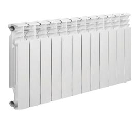 Алюминиевый радиатор отопления Solur PREMIUM 12 секций ALUM12 