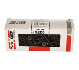 Саморез Tech-Krep ШСГД 3,8х35 200 шт, коробка с окном 102122 