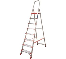 Стремянка Новая высота 8 ступеней с шириной 130 мм 5110108 