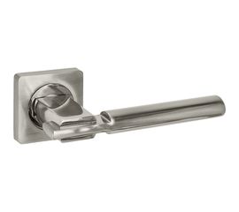 Дверная ручка (никель матовый/никель блестящий) PUERTO AL 523-02 SN/NP 