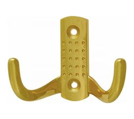 Крючок-вешалка НОРА-М №11 2-х рож. золото 14322 