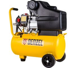 Воздушный компрессор с прямым приводом DENZEL DC1500/24, 1,5 кВт, 24 литра, 220 л/мин/ 58160 
