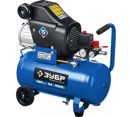 Воздушный компрессор 320 л/мин, 2200 Вт ЗУБР Профессионал КПМ-320-24 