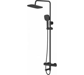 Душевая система Orange с термостатом черного цвета в комплекте T02S4-911b 