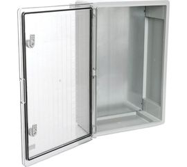 Пластиковый влагозащищенный щит Plastim с монтажной панелью, IP65 прозрачная дверца PP3020 