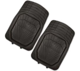 Коврик для салона SKYWAY Rain-3 2пр. ванночка, полиуретановый, черный S01701022 