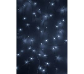 Гирлянда Neon-Night ДОЖДЬ занавес 1.5х1.5м, прозрачный ПВХ, 144 LED БЕЛЫЕ IP20 235-035 