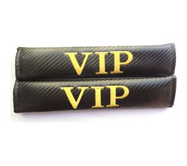 Накладка на ремень безопасности МАШИНОКОМ ВИП, ткань, вышивка, 2 шт. NRB044 