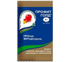 Препарат для защиты лука, томатов, картофеля, винограда от заболеваний Зеленая Аптека Садовода 6 г 4601976001358 