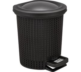 Контейнер для мусора с педалью Svip Ajur 6 л, венге SV4064ВНГ 