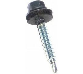 Кровельный саморез Daxmer 4,8х35 RAL 7024 250шт 03941 