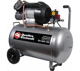 Масляный поршневой компрессор QUATTRO ELEMENTI DV-400-100 771-718 