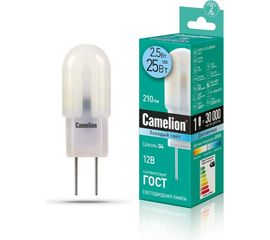 Светодиодная лампа Camelion LED2.5-JC-SL/845/G4 2.5Вт 12В AC/DC 12302 