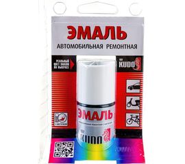 Автомобильная ремонтная эмаль с кисточкой KUDO Зеленая 963 металлик KU-70963 