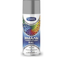 Универсальная эмаль Vixen серый RAL 7040 аэрозоль 520 мл VX-17040 