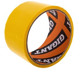 Сигнальная лента Gigant желтая, 50мм х 25м GIT-3 
