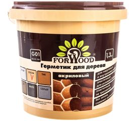 Герметик для дерева Forwood ВДАК-1501 сосна, 1,3 кг 141286 
