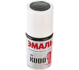 Автомобильная ремонтная эмаль с кисточкой KUDO Toyota 1E9 Dark Grey серый металлик KU-72462 
