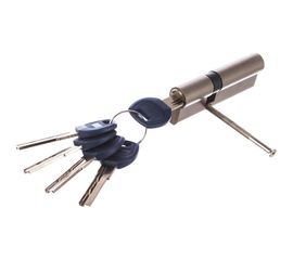 Цилиндр DOORLOCK V 2300AB N серия Variant, никелированный, 35x55 мм, 5 перф.ключей 79066 