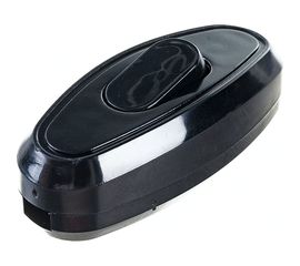 Переключатель бра черный 6А 250В UNIVersal А0106 