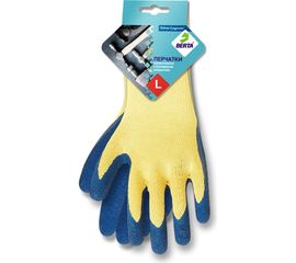 Перчатки рабочие с латексным обливом БЕРТА 545 