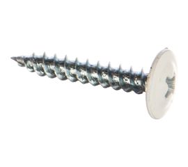 Саморезы с прессшайбой по листовому металлу до 0,9 мм Зубр RAL-9003, PH2 4,2х25 мм 400шт 300191-42-025-9003 