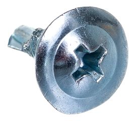 Оцинкованный саморез по металлу с прессшайбой КрепСтройГрупп 4,2х13 сверло, 500 шт. 145338 