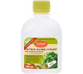 Биоудобрение для зеленных культур Октябрина Апрелевна Гумат калия Суфлер 250 мл 4620771200216 