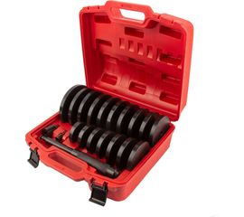 Набор оправок для выпрессовки/запрессовки подшипников и РМИ WIEDERKRAFT 70-150 мм WDK-214900 