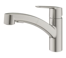 Смеситель для кухонной мойки Grohe Start низкий, выдвижной излив 30531DC1 
