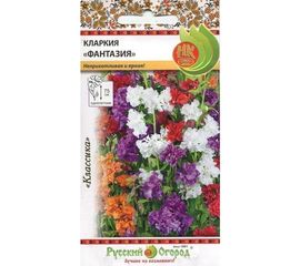 Семена РУССКИЙ ОГОРОД Цветы Кларкия Фантазия, смесь 0.2 г 702730 