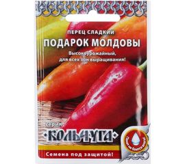 Семена РУССКИЙ ОГОРОД Перец сладкий Подарок Молдовы Кольчуга 0.3 г Е05016 